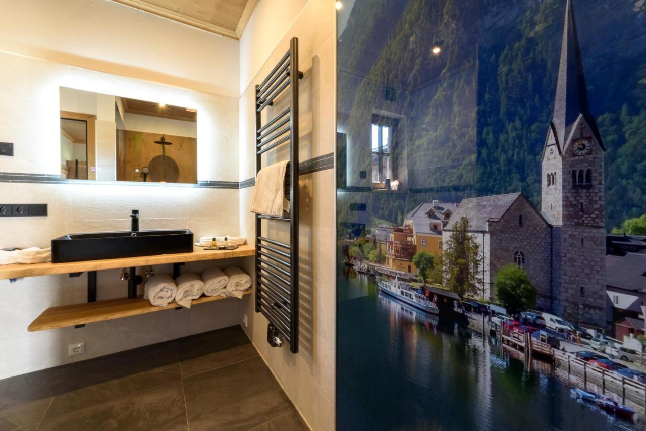 Chalet Seeklause Bad Goisern Bagian luar foto